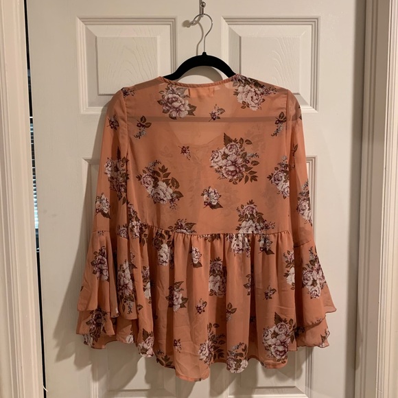 Sheer Boho Shirt - Picture 2 of 2